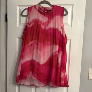 Elegant Pink Sleeveless Top